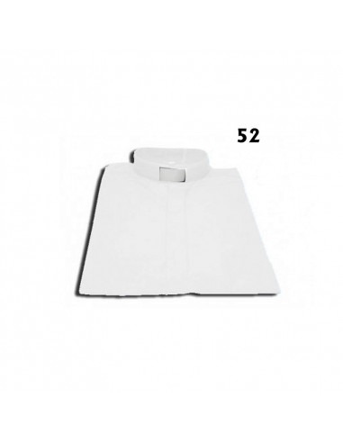 Camisa Sacerdote Blanca Mc Talla 49