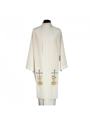 Conjunto 4 Estolas Cruz Con hojas de...