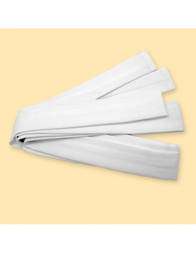 Cingulo Cordon Con Borlas Cordones Blanco