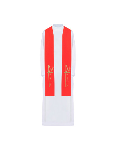 Estola Pax Con Espiga Kst/084 Roja