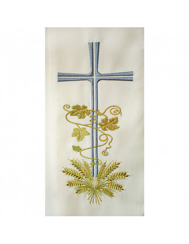 Conjunto 4 Estolas Cruz Con hojas de...