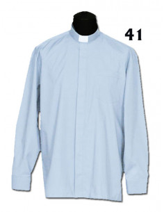 Camisa Sacerdote Blanca Mc...