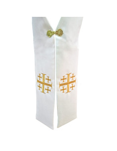 Camisa Sacerdote Blanca...
