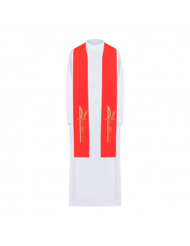Estola Pax Con Espiga Kst/084 Roja