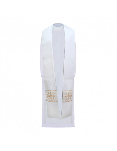 Estola Reversible Verde- Blanca...