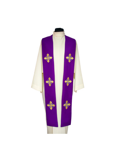 Conjunto 4 Estolas Con 6 Cruces Con...