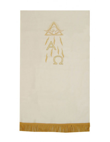 Cubre Ambon Espiritu Santo Alfa Omega N171 Blanco