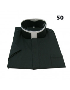 Camisa Sacerdote Negra...