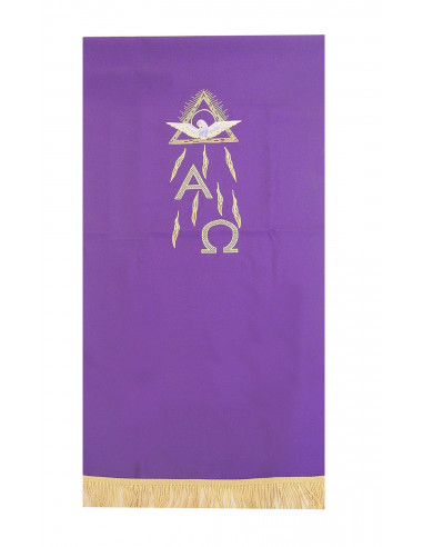 Cubre Ambon Espiritu Santo Alfa Omega N171 Morado