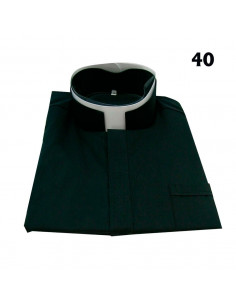 Camisa Sacerdote Negra...