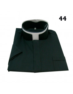 Camisa Sacerdote Gris Claro...