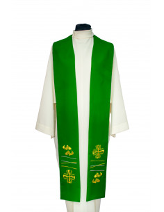 Roquete Canonigo Blanco Con...