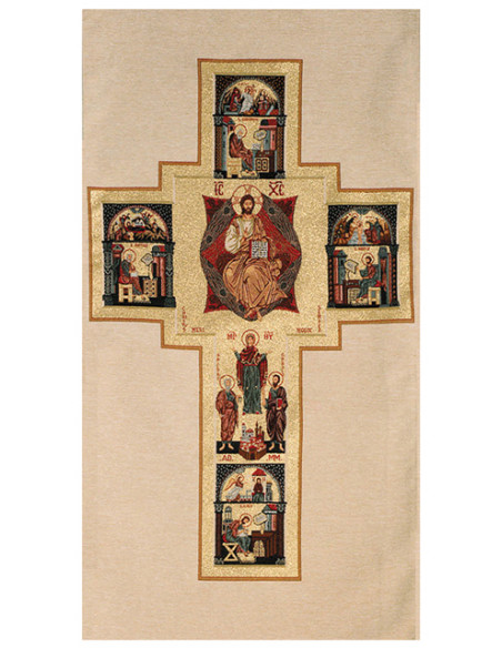 Cubre Ambon Tejido Cruz Gloriosa Milenio N98