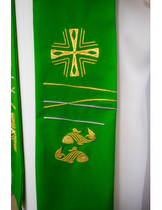 Estandarte Liturgico Rojo...