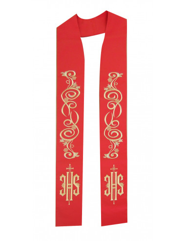 Estola Bordada Ancha Pax Alfa Y Omega...