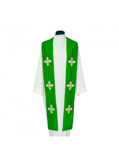 Conjunto 4 Estolas Con 6 Cruces Con...