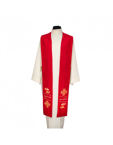 Conjunto 4 Estolas Con 6 Cruces Con...