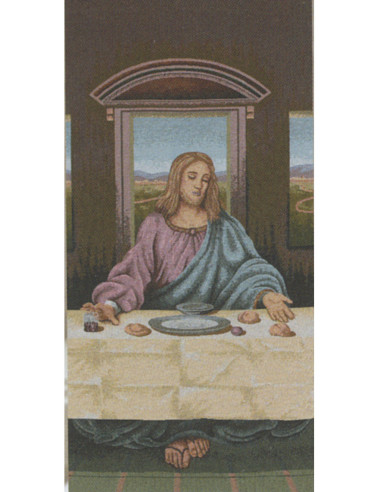Cubre Ambon Tejido Bautismo De Jesús N146