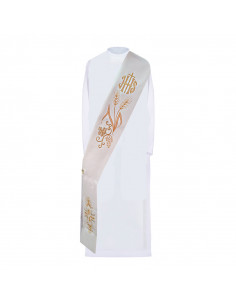 Estola Diaconal Blanca...