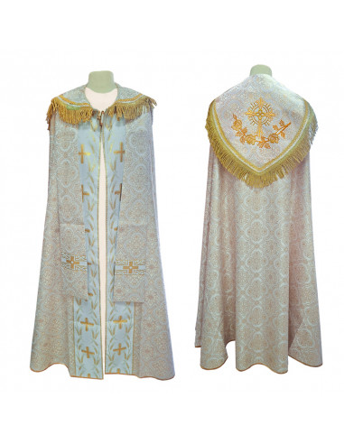 Camisa Sacerdote Blanca Cuello Romano...