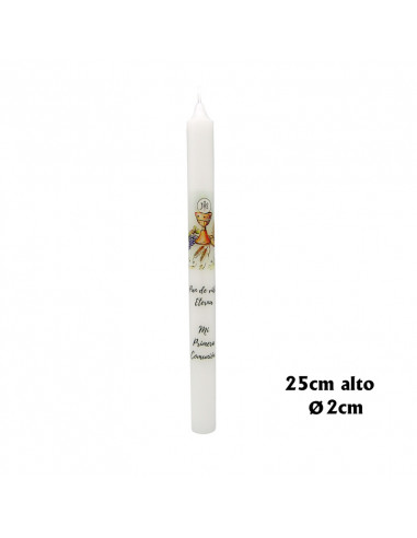 Vela Primera Comunion 2x25cm