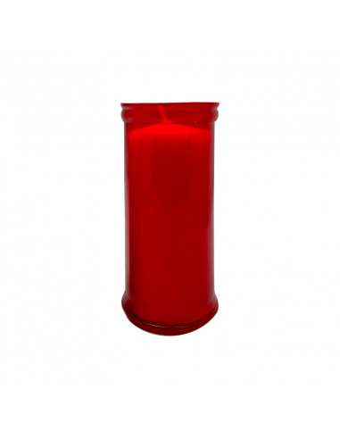 Velon 6 Dias Rojo Cera Amarilla Duracion Especial