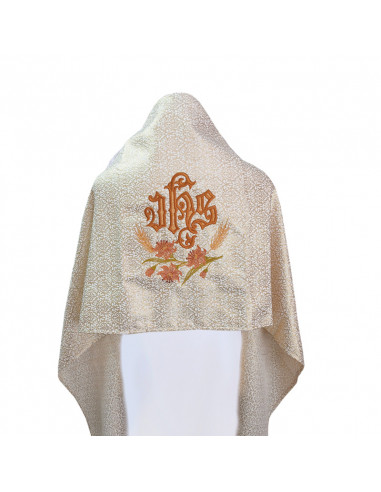 Paño De Hombros Damasco Jhs Espigas Y...