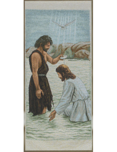 Cubre Ambon Tejido Bautismo De Jesús...