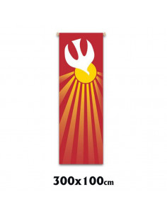 Estandarte Liturgico Rojo...