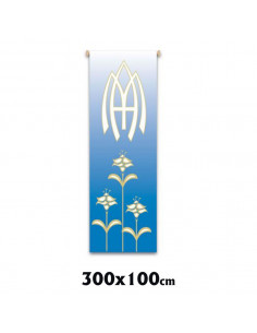 Estandarte Liturgico Azul...