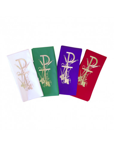 Conjunto 4 Estolas Pax Y Cruz Larga...