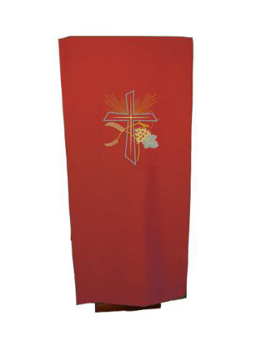 Cubre Ambon Bordado Cruz Ancha Con...