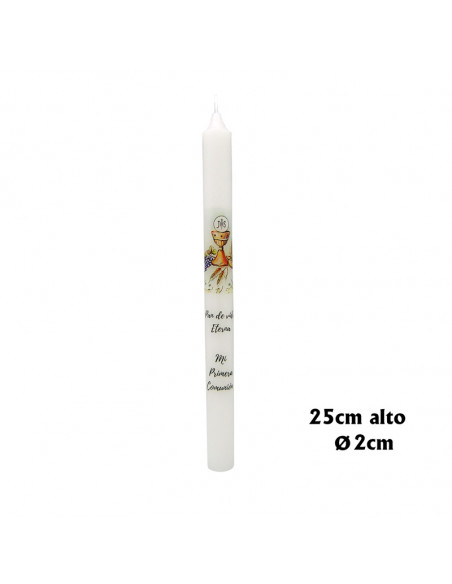 Vela Primera Comunion 2x25cm