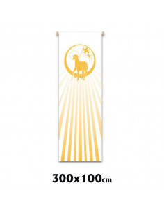 Estandarte Liturgico Blanco...
