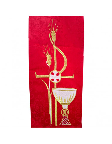 Conjunto 4 Estolas Bordadas Pax Caliz...