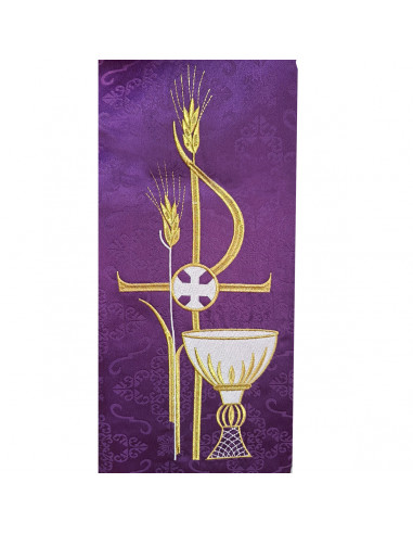 Conjunto 4 Estolas Bordadas Pax Caliz...