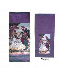 Cubre Ambon Bordado Cruz...