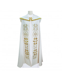 Capa Pluvial Bordada Cruz...