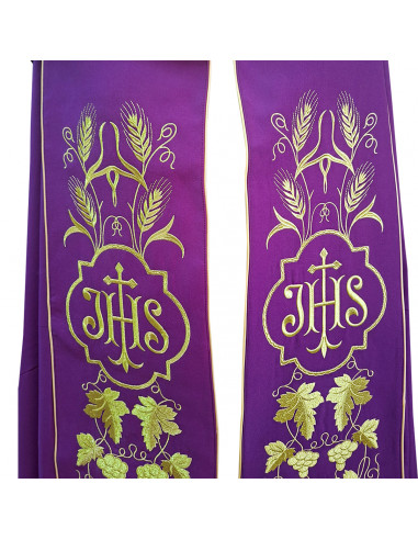 Capa Pluvial Bordada Cruz Con 2...