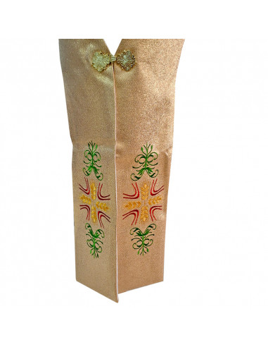 Estola Diaconal Dorada Bordada Jhs