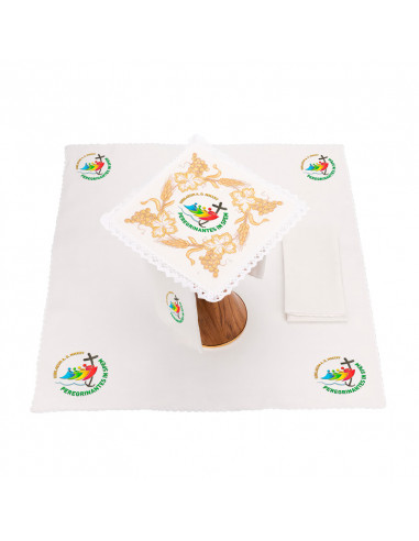 Cubre Ambon Bordado Cruz Ancha Con...