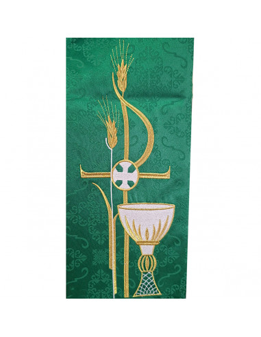 Conjunto 4 Estolas Bordadas Pax Caliz...