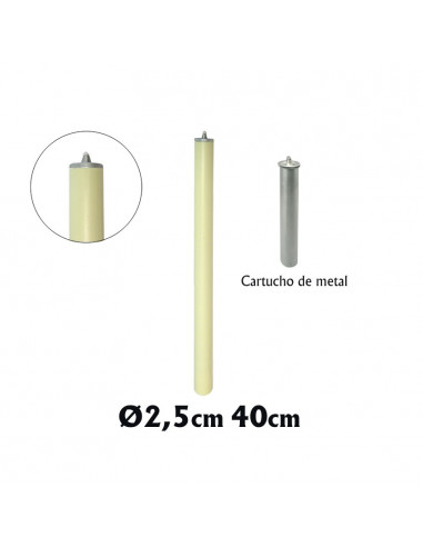 Simil Vela Completo 25x400mm Con...