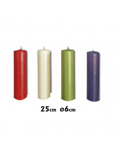 Vela Adviento 60X25 4...