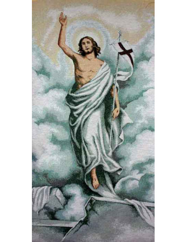 Cubre Ambon Tejido Cristo Resucitado...