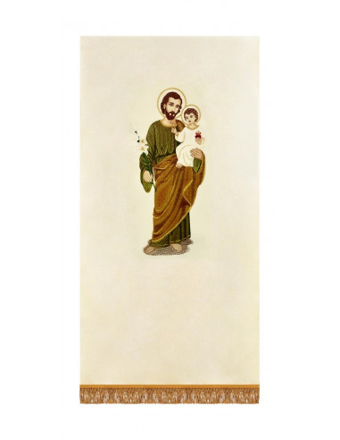 Cubre Ambon Bordado Con Flecos San...