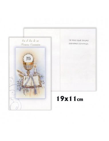 Tarjeta Primera Comunion Inyeccion...