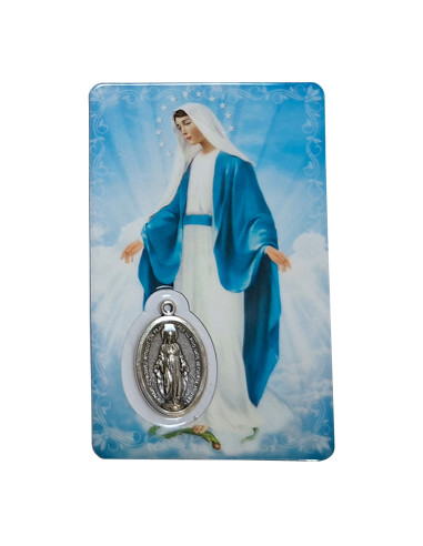 Estampa Cm N302 Virgen Milagrosa