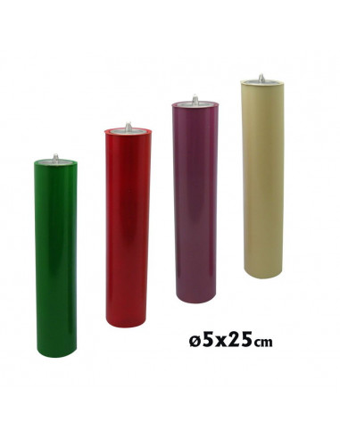 Juego Vela Adviento 50X250 Simil Vela...
