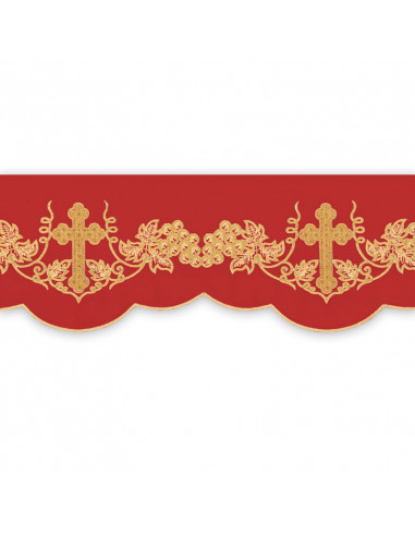 Cubre Ambon Bordado Mariano Bicolor...